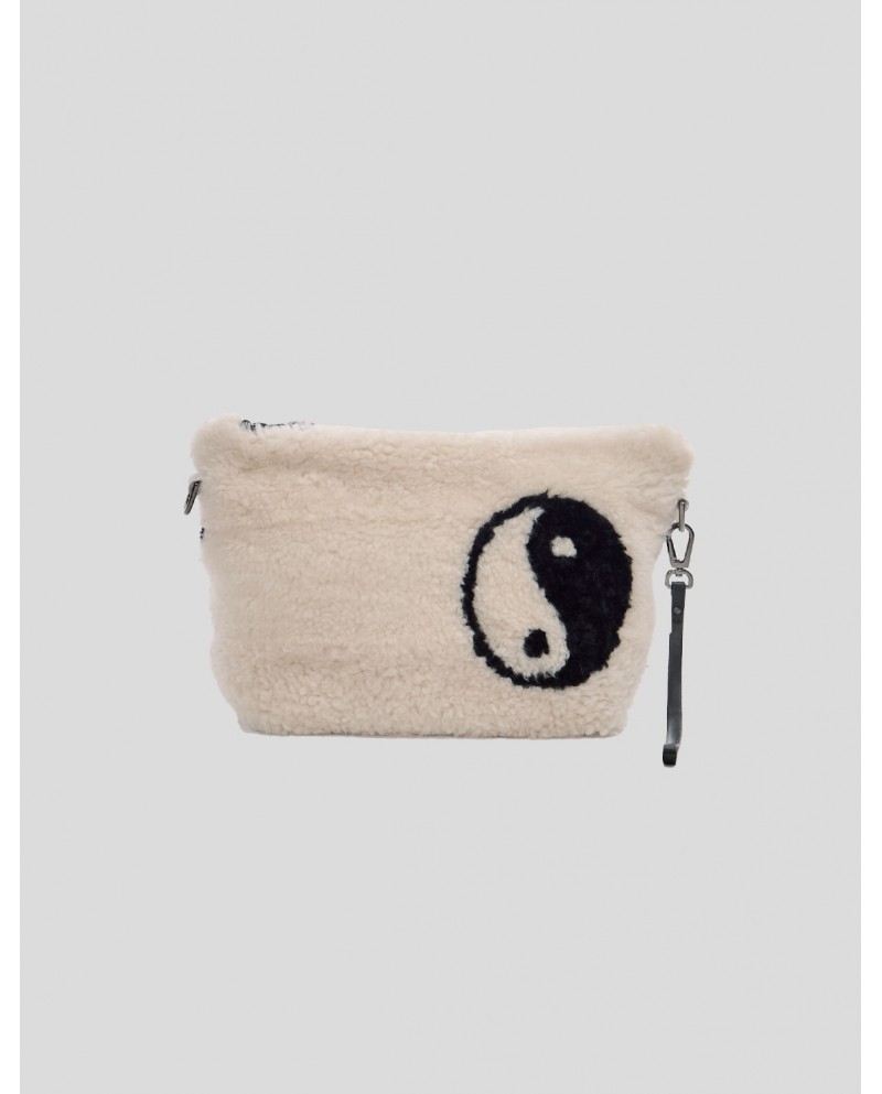 Yin & Yang Shearling bag