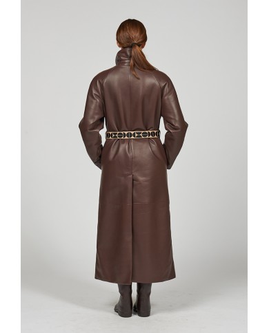 BUN 85 | Trench in vera pelle