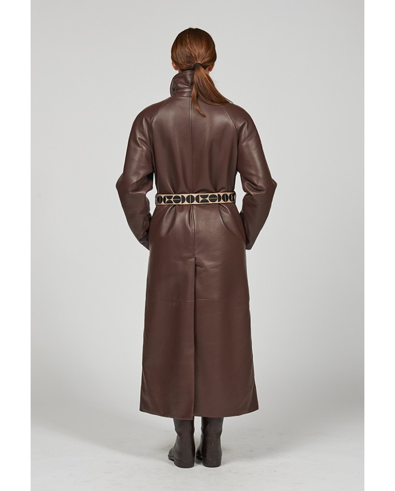 BUN 85 | Leather Trench coat