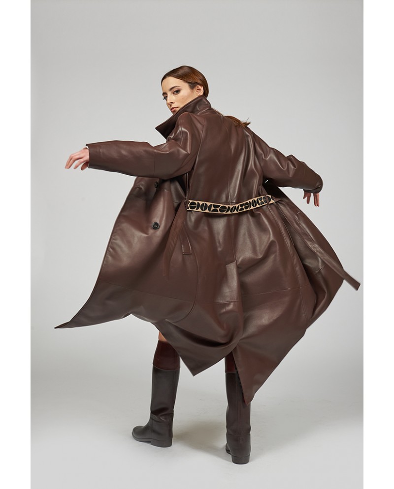 BUN 85 | Trench in vera pelle