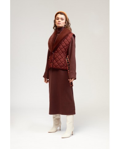 BUN 115 | Mink collared vest