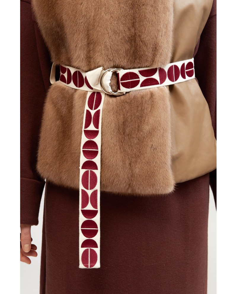 BUN 98 | Fur and Leather Vest