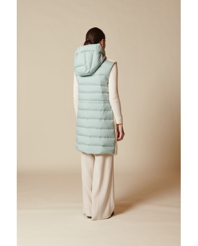 BUN 123 | Gilet in montone e piuma