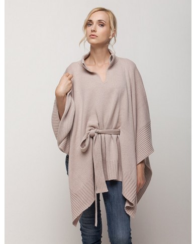 Wool/Cashmere Poncho