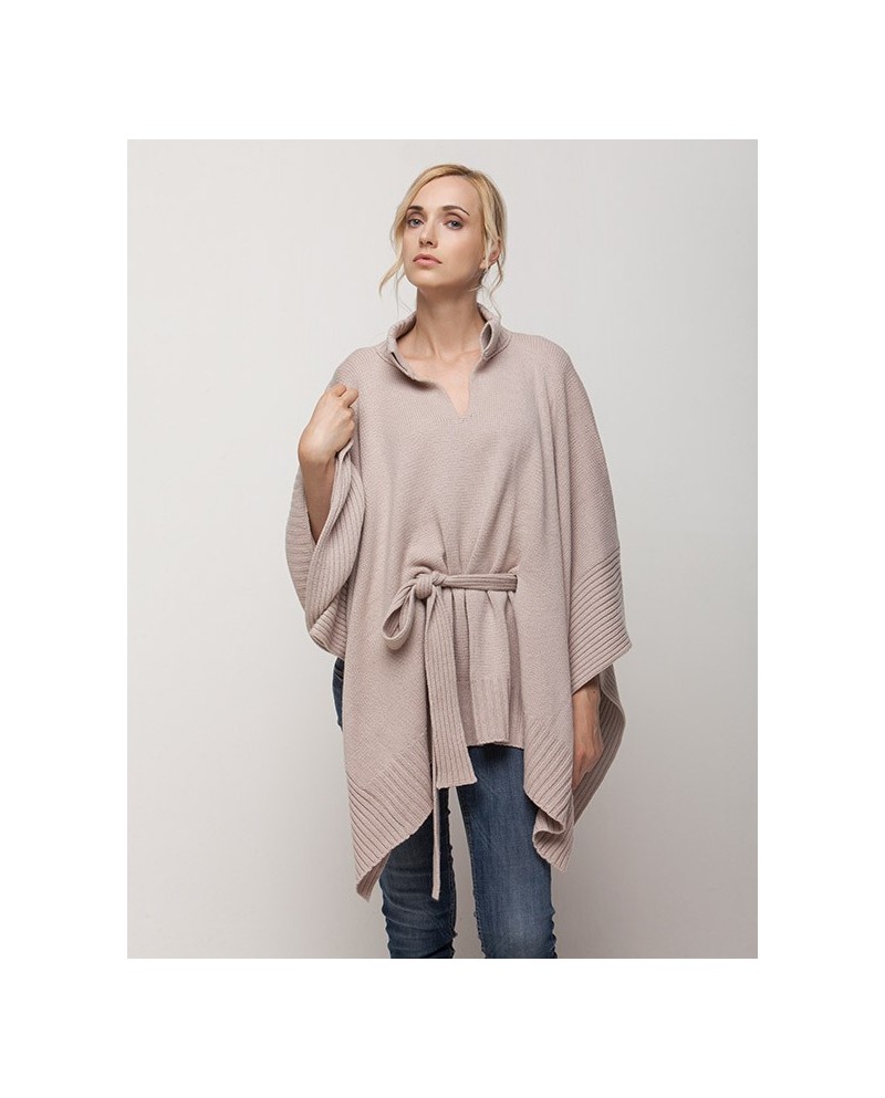 Wool/Cashmere Poncho