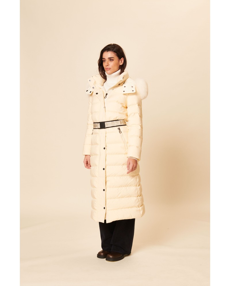 BUN 77 Long Goose Down Coat Women Winter Collection