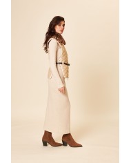 BUN 96 | Gilet con collo in pelliccia