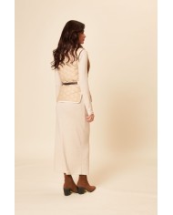 BUN 96 | Gilet con collo in pelliccia