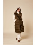 BUN 123 | Gilet in montone e piuma