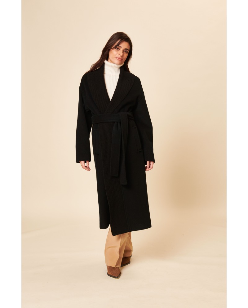 BUN 137| Cappotto Lungo in Lana