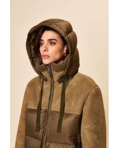 BUN 126 | Shearling Goose Down Jacket