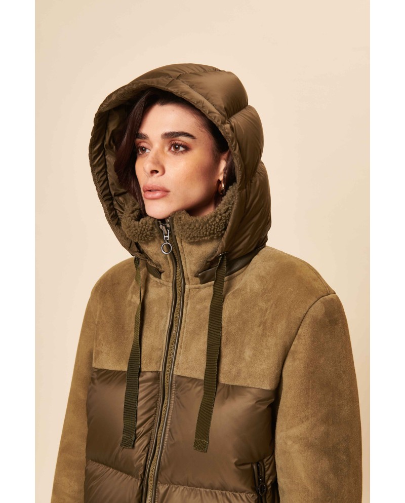 BUN 126 | Shearling Goose Down Jacket