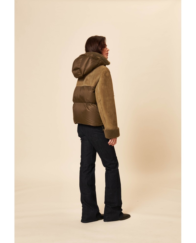 BUN 126 | Shearling Goose Down Jacket