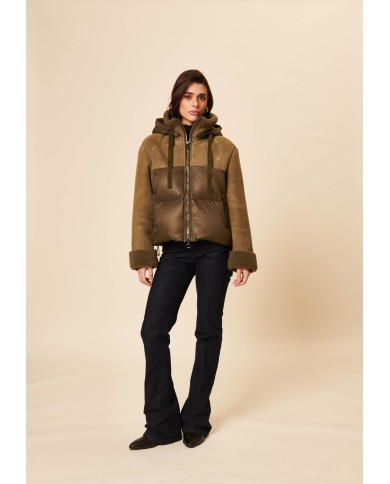 BUN 126 | Shearling Goose Down Jacket
