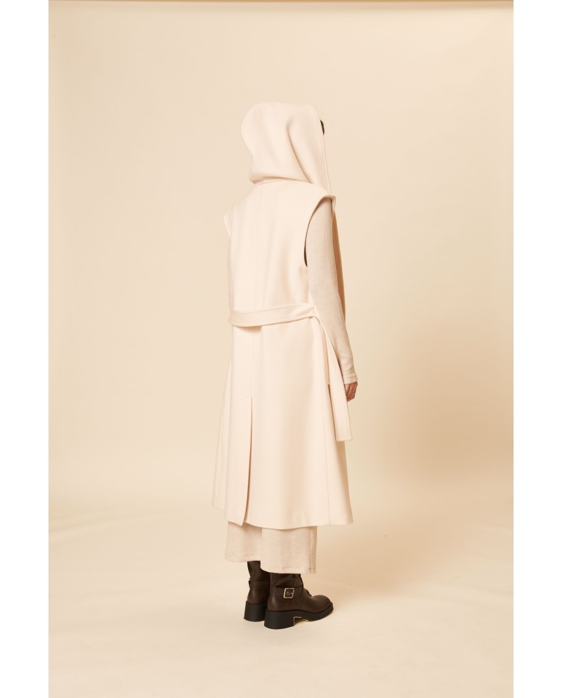 BUN 138 | Gilet Lungo in Lana e Cashmere