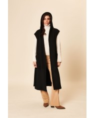 BUN 138 | Gilet Lungo in Lana e Cashmere