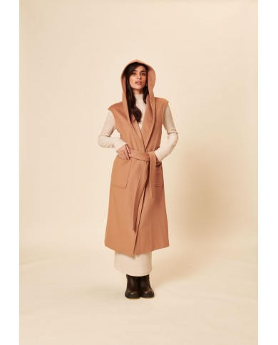 BUN 138 | Gilet Lungo in Lana e Cashmere