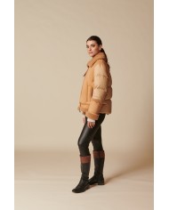BUN 127 | Shearling Goose Down Biker Jacket