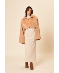 BUN 139 | Fur and Wool Knit Top