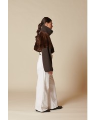 BUN 139 | Fur and Wool Knit Top