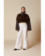 BUN 139 | Fur and Wool Knit Top