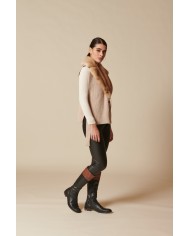 BUN 140 | Fur and Wool Knit Vest