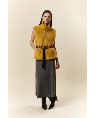 BUN 118 | Gilet in Visone e Maglia