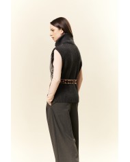 BUN 118 | Astrakan and Knit Vest