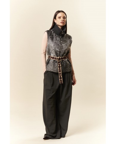 BUN 118 | Astrakan and Knit Vest