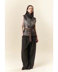 BUN 118 | Astrakan and Knit Vest