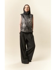 BUN 118 | Astrakan and Knit Vest