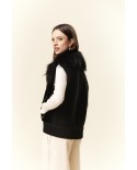 BUN 146 |  Mink and Wool Knit Vest