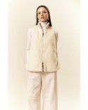 BUN 146 | Gilet in maglia e visone