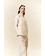 BUN 147 | Fur and Wool Knit Vest