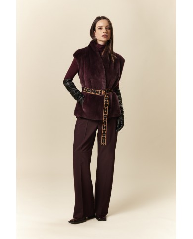 BUN 148 | Mink Fur and Wool Knit Vest