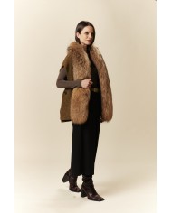 BUN 149 | Fur and Wool Knit Vest