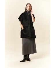 BUN 150 | Fur and Wool Knit Vest