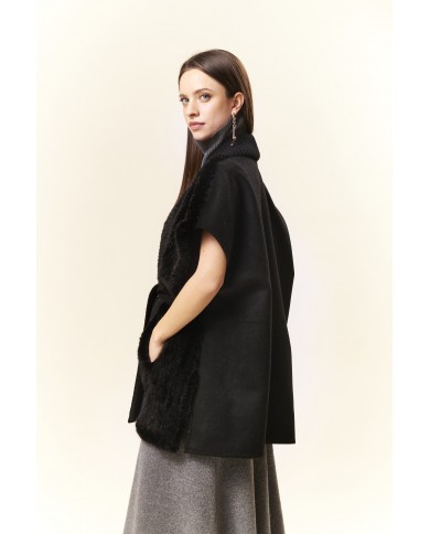 BUN 150 | Fur and Wool Knit Vest