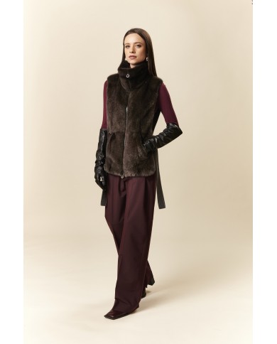 BUN 152 | Fur and Cashmere Vest
