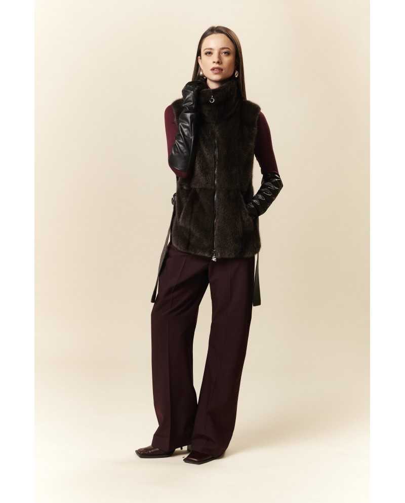 BUN 152 | Fur and Cashmere Vest