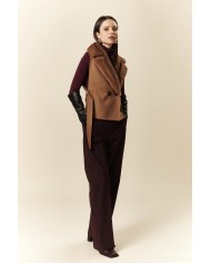 BUN 153 | Gilet in cashmere e visone