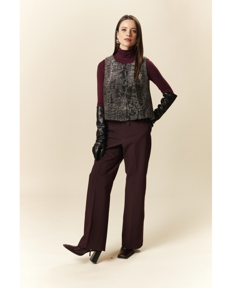 BUN 154 | Fur and Cashmere Vest