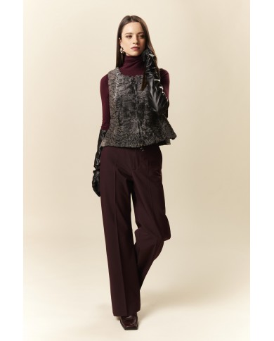 BUN 154 | Fur and Cashmere Vest