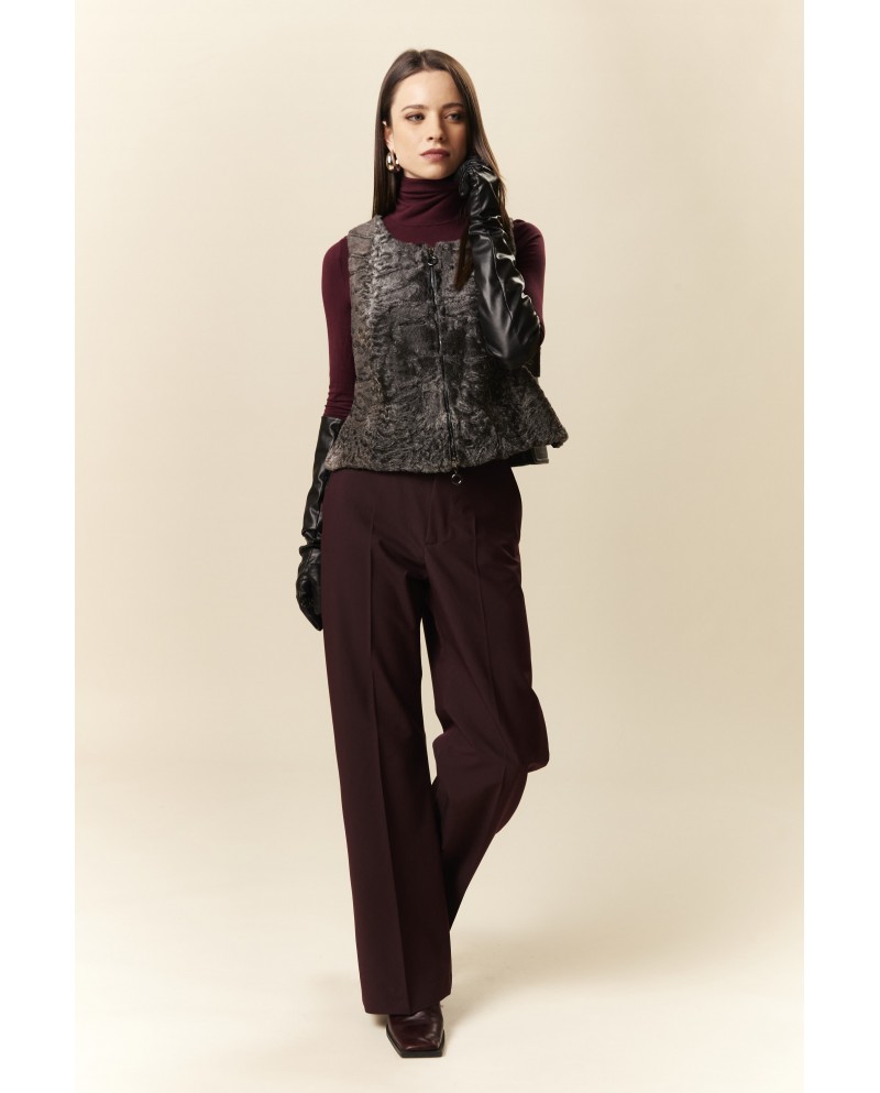 BUN 154 | Fur and Cashmere Vest