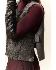 BUN 154 | Fur and Cashmere Vest
