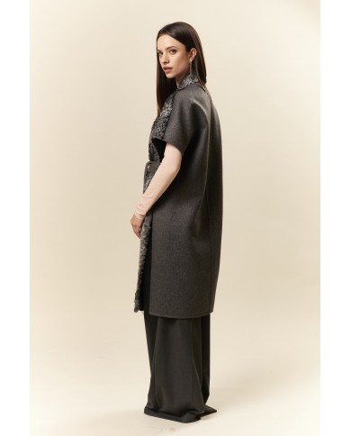 BUN 156 | Astrakhan and Cashmere Vest