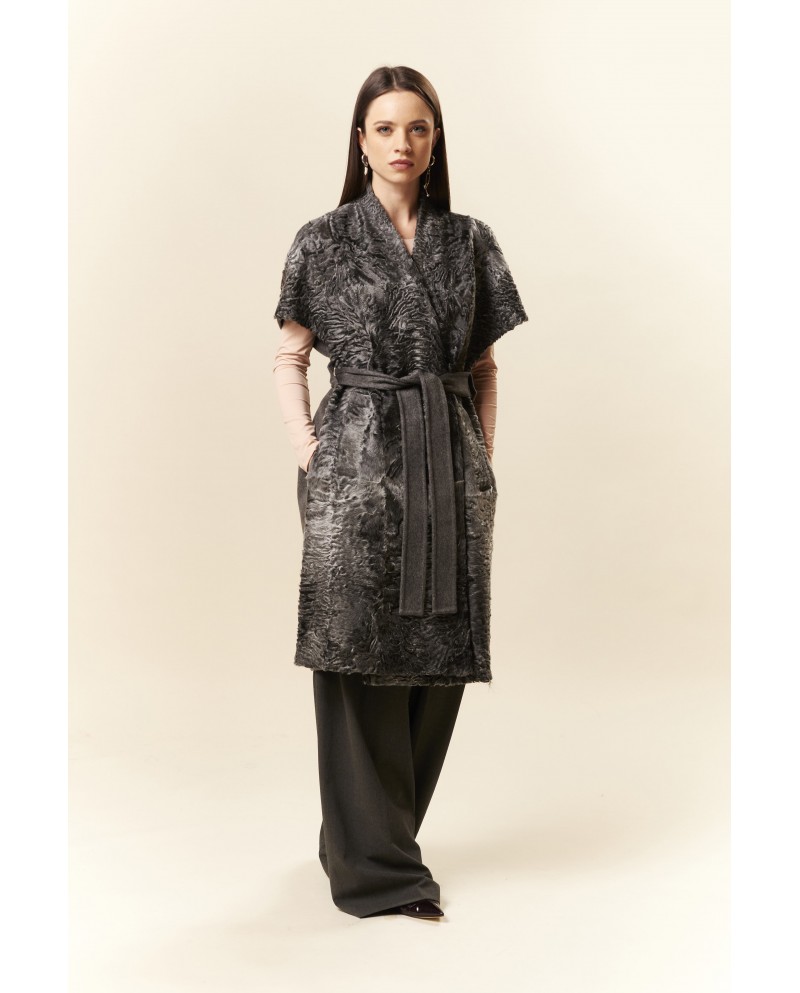 BUN 156 | Astrakhan and Cashmere Vest