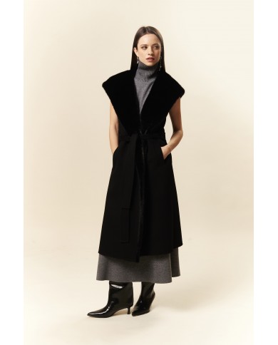 BUN 157 | Fur and Cashmere Vest