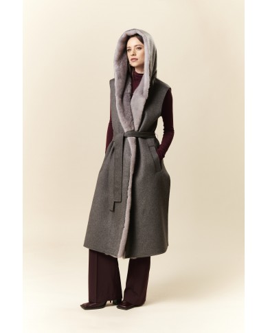 BUN 157 | Fur and Cashmere Vest