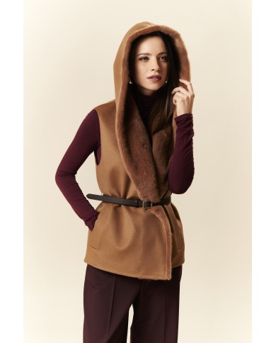 BUN 158 | Fur and Cashmere Vest